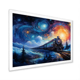 Abstract Train Rails By Vincent - Train Canvas Wall Art