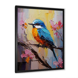 Bluebird Serenade Painting - Bird Wall Decor