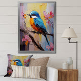Bluebird Serenade Painting - Bird Wall Decor