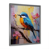 Bluebird Serenade Painting - Bird Wall Decor