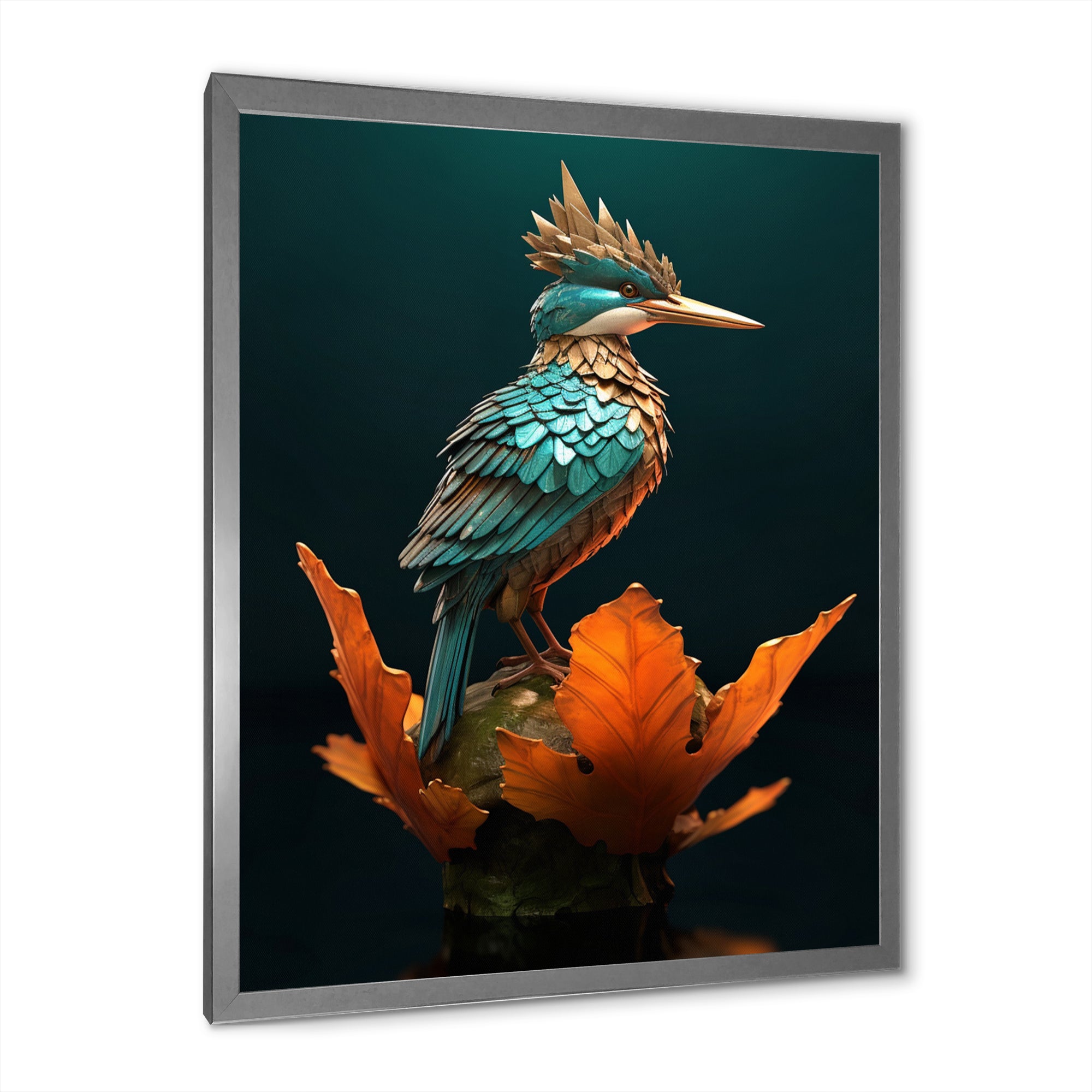 Blue Kingfisher Nature Photography - Bird Wall Decor