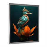 Blue Kingfisher Nature Photography - Bird Wall Decor