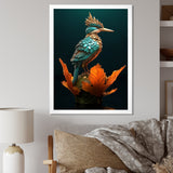 Blue Kingfisher Nature Photography - Bird Wall Decor