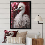 Majestic White Bird Nature Photography - Bird Living Room Wall Art