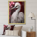 Majestic White Bird Nature Photography - Bird Living Room Wall Art