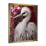 Majestic White Bird Nature Photography - Bird Living Room Wall Art