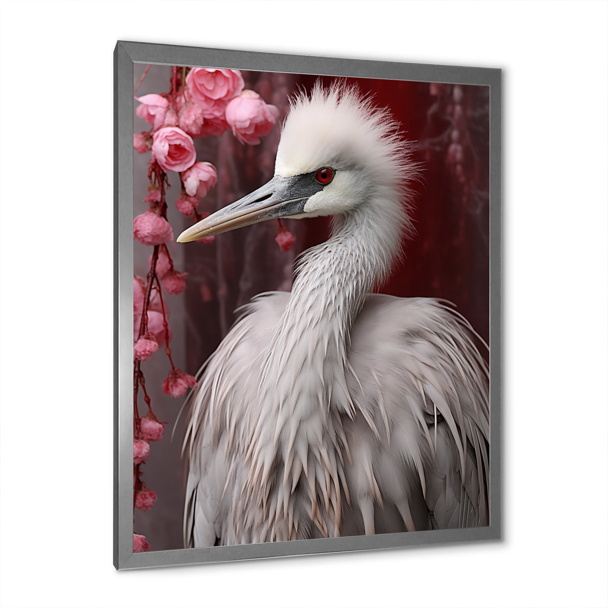 Majestic White Bird Nature Photography - Bird Living Room Wall Art