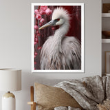Majestic White Bird Nature Photography - Bird Living Room Wall Art