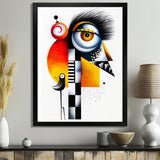 Strange Friendly Creature With Bird - Bird Canvas Wall Art