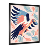 Eagle Retro Illustration - Bird Floral Wall Decor