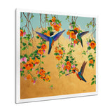Kolibri Birds Drinking Flower Nectar - Bird Wall Art Prints