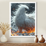 Mythical Majestic Firebird - Bird Wall Art Prints