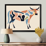 Power in Motion Graphic Bull - Bull Wall Decor