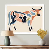 Power in Motion Graphic Bull - Bull Wall Decor