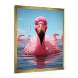 Pink Flamingo Family Celebration - Flamingo Wall Decor