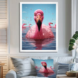 Pink Flamingo Family Celebration - Flamingo Wall Decor