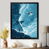 Spirit Of The White Lion Fantasy - Lion Home Decor Art