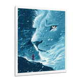 Spirit Of The White Lion Fantasy - Lion Home Decor Art