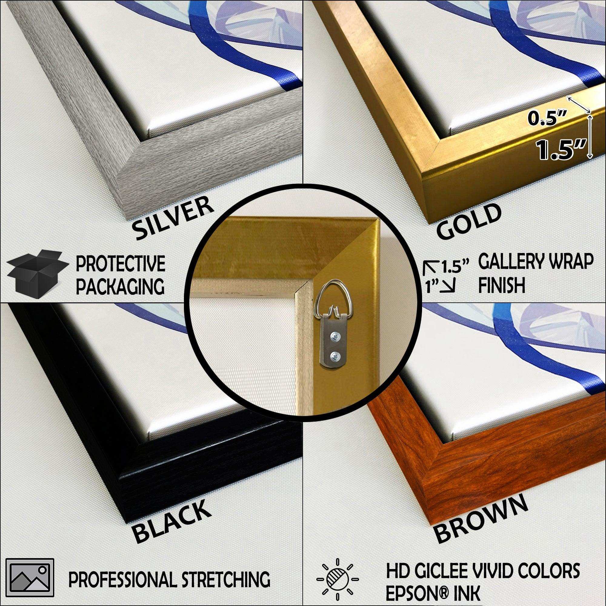 Fruit Abstract Peach - Food & Beverage Canvas Wall Art