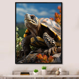 Turtles Journey Portrait - Turtle Wall Art Prints