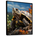 Turtles Journey Portrait - Turtle Wall Art Prints