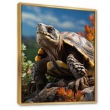 Turtles Journey Portrait - Turtle Wall Art Prints