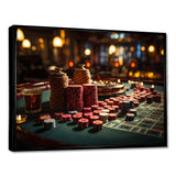 Casino Royale Blackjack I - Fashion Canvas Wall Art