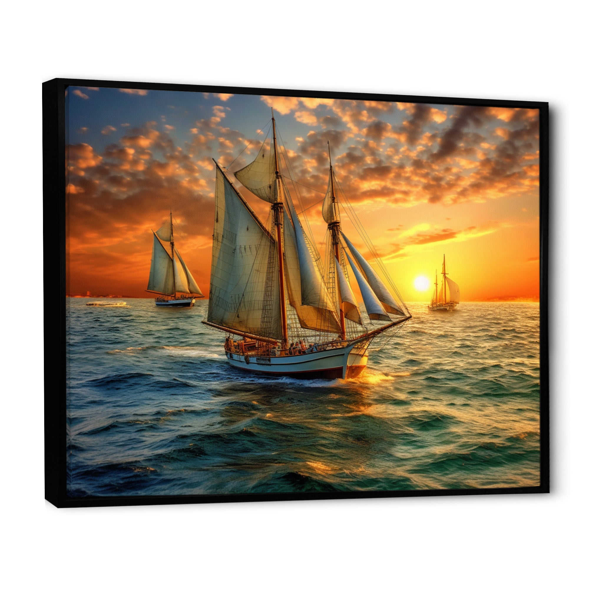 Boating Bliss I - Boating Canvas Wall Art