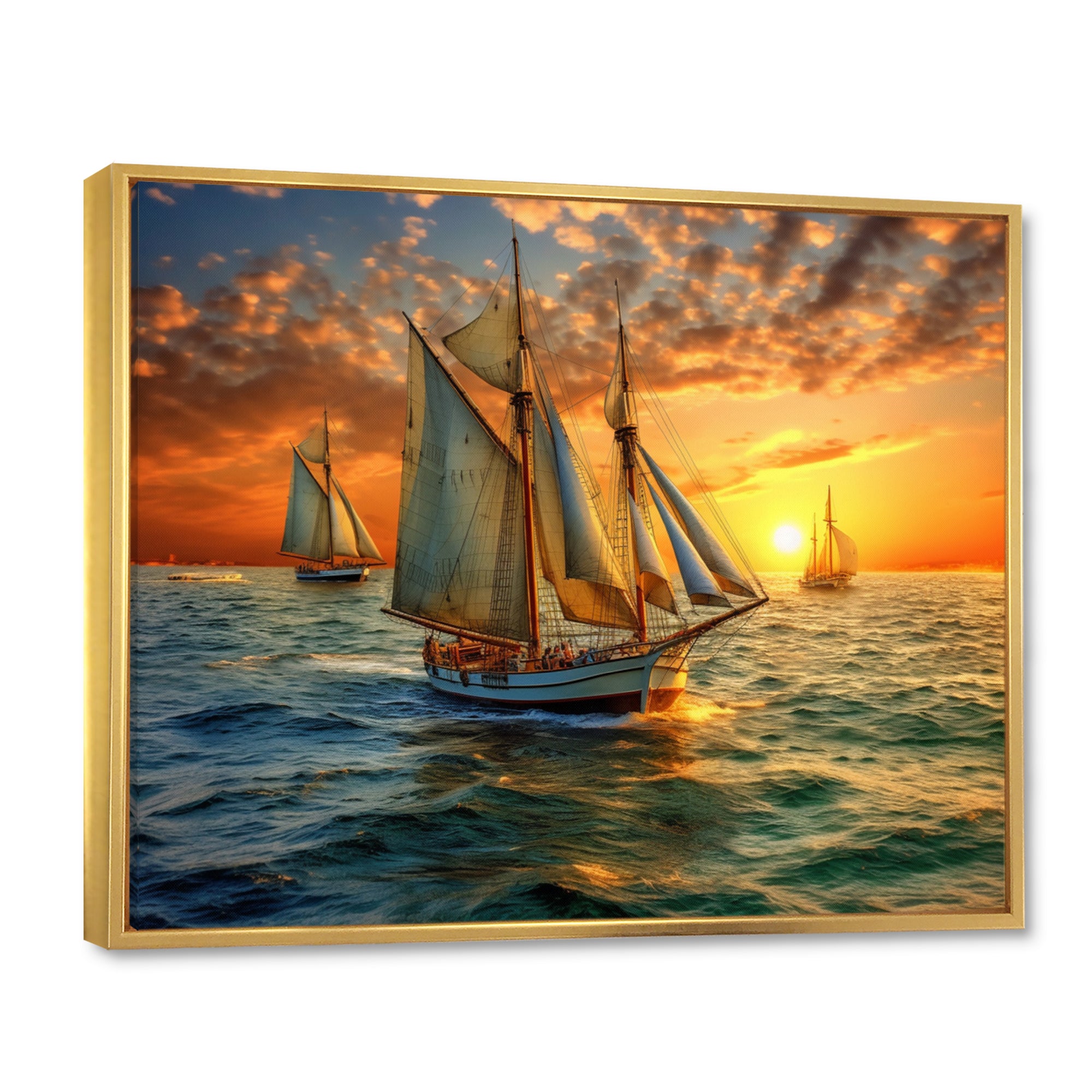 Boating Bliss I - Boating Canvas Wall Art