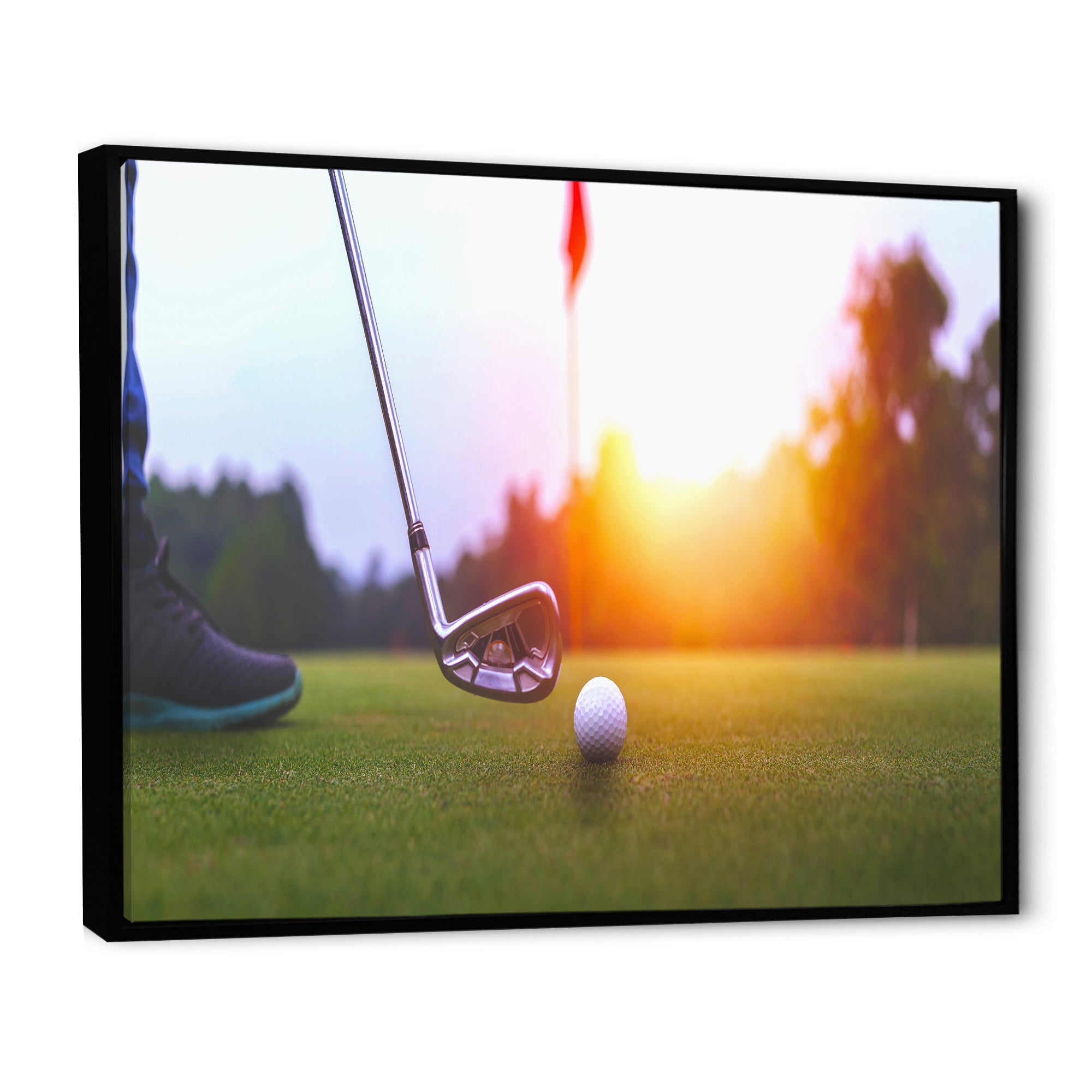 Golf Swing Excellence I - Golf Canvas Wall Art