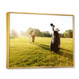 Golf Swing Harmony I - Golf Canvas Wall Art