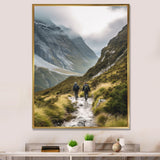 Mountain Hiking Photo I - Hiking Canvas Wall Art