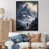 Mountain Trails Harmony I - Hiking Canvas Wall Art
