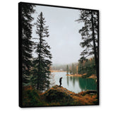 Lake Trails Harmony - Hiking Canvas Wall Art