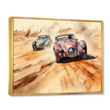 Vintage Classic AR Speedway Rush - Racing Canvas Wall Art