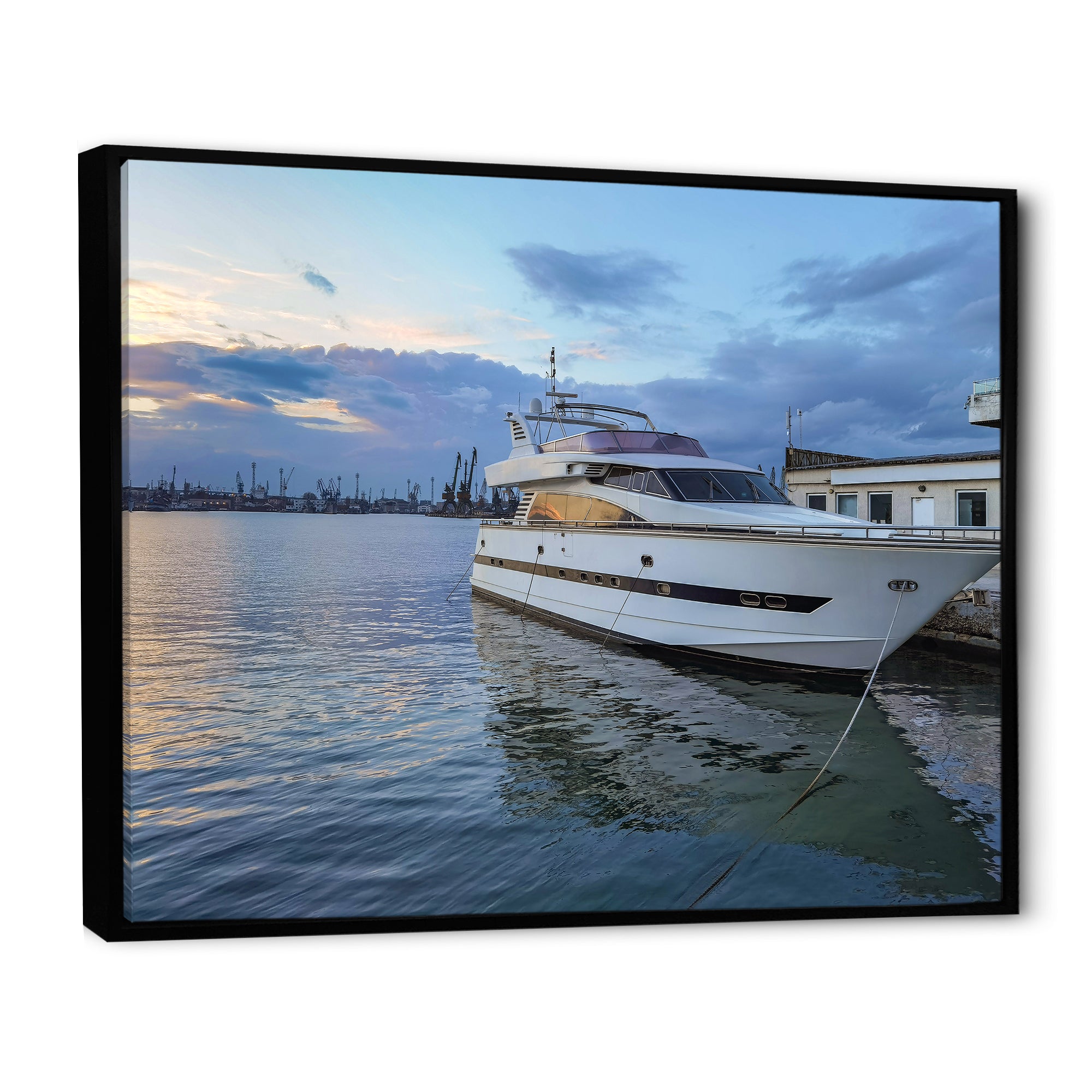 Yacht Boat Serenity Photo - Sailing Canvas Wall Art