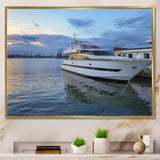 Yacht Boat Serenity Photo - Sailing Canvas Wall Art