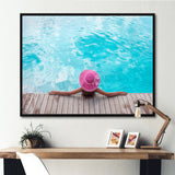 Swimming Relaxation I - Swimming Canvas Wall Art