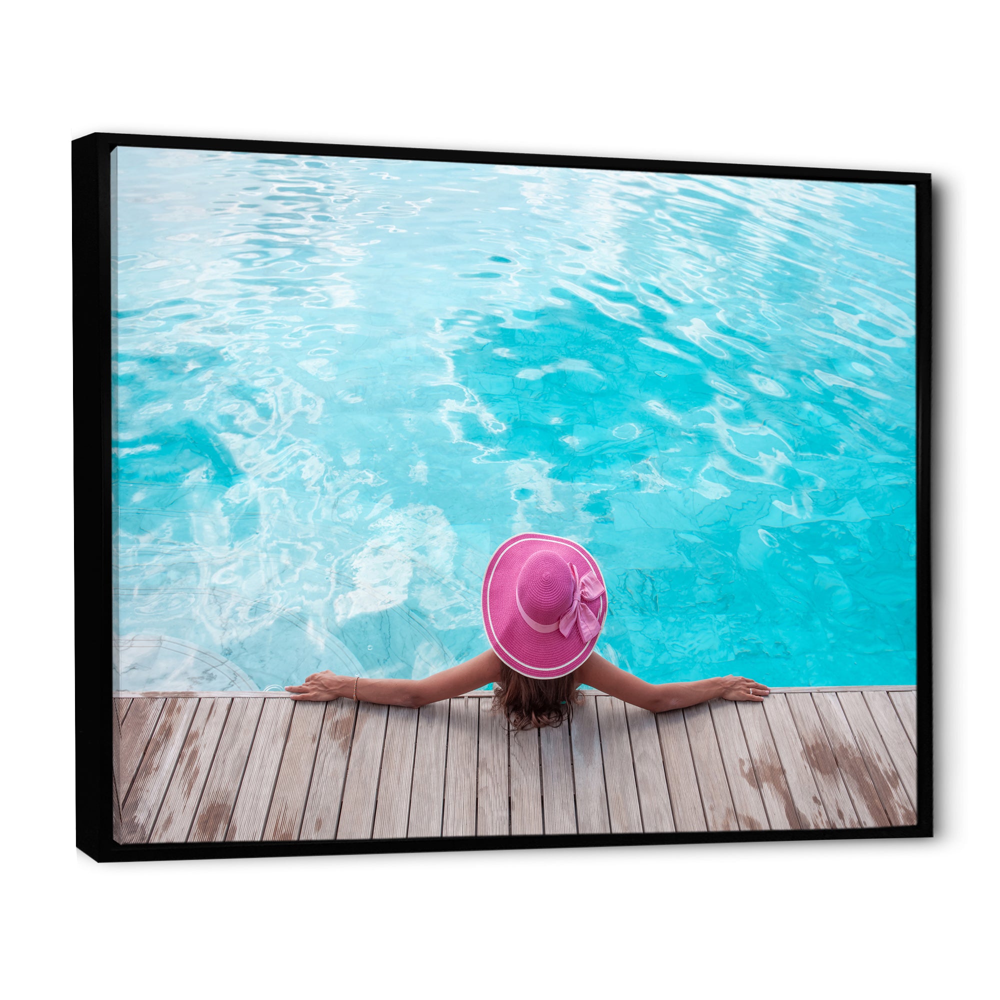 Swimming Relaxation I - Swimming Canvas Wall Art