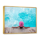 Swimming Relaxation I - Swimming Canvas Wall Art