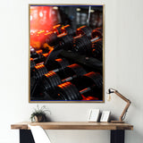 Weightlifting And Gym - Weightlifting Canvas Wall Art
