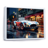 Classics Cobra Car At Night I - Car Old American Canvas Wall Art