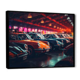 Classic German Car Harmony - Cars Retro Canvas Wall Art