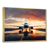 Ready For Take Off Plane Photo - Plane Canvas Wall Art