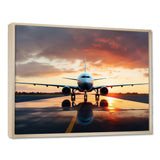 Ready For Take Off Plane Photo - Plane Canvas Wall Art