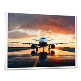 Ready For Take Off Plane Photo - Plane Canvas Wall Art