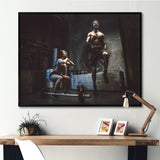 Bodybuilding Workout - Aerobic & Bodybuilding Canvas Wall Art