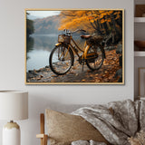 Amber Adventure Bicycle - Bicycle Canvas Wall Art