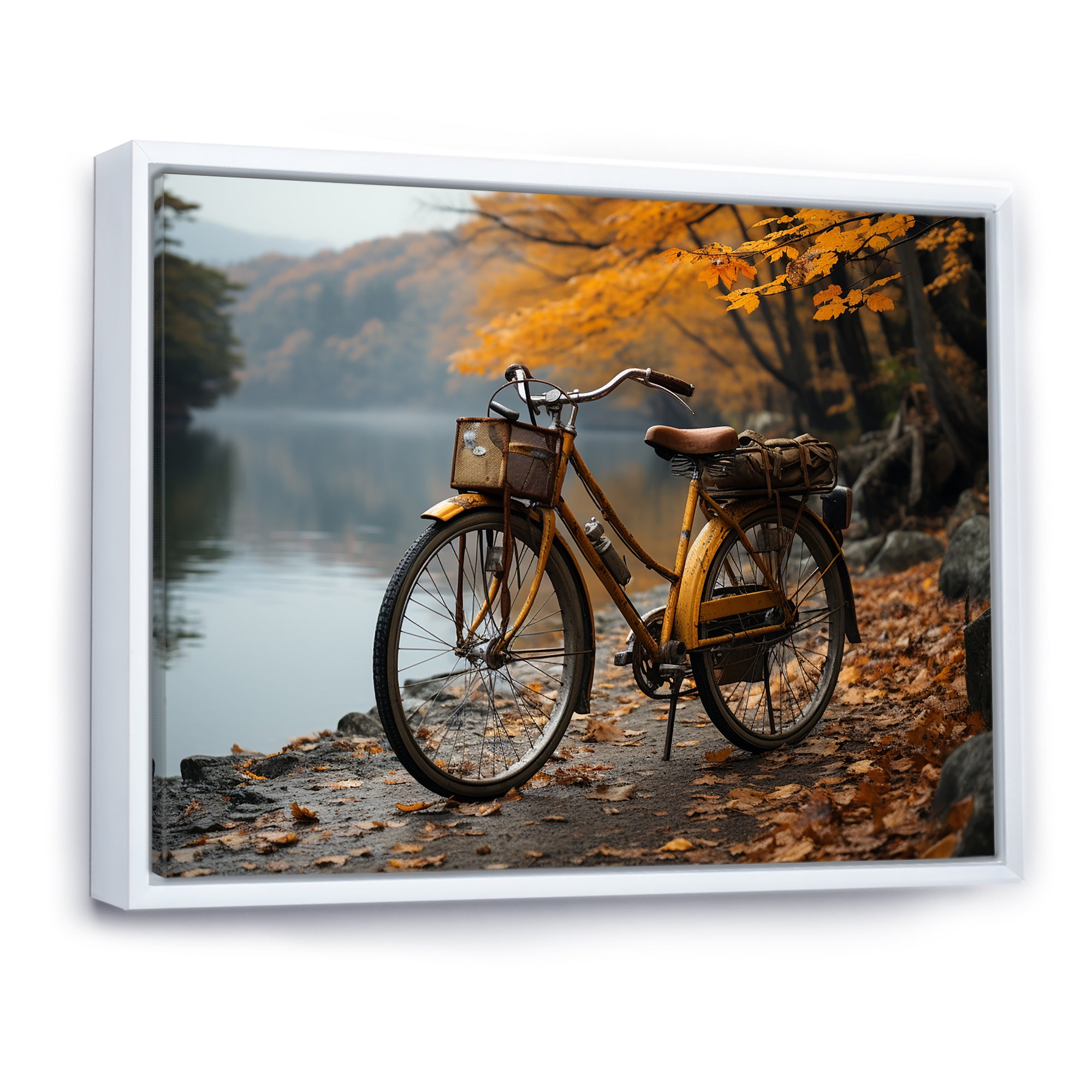 Amber Adventure Bicycle - Bicycle Canvas Wall Art