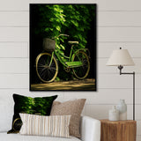 Emerald Escape Bicycle - Bicycle Canvas Wall Art